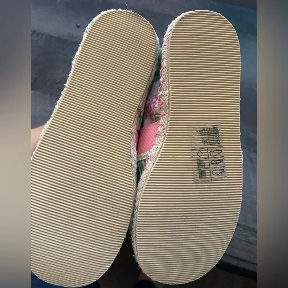 H&M Nathalie Lété x H&M Floral Kids Slip-On Shoes‎ Size 2